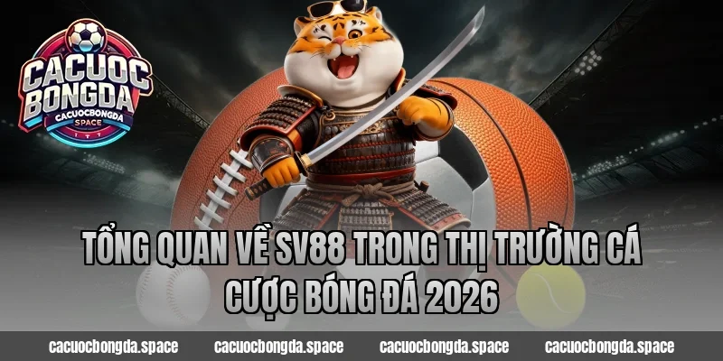 Tổng quan về SV88 trong thị trường cá cược bóng đá 2026